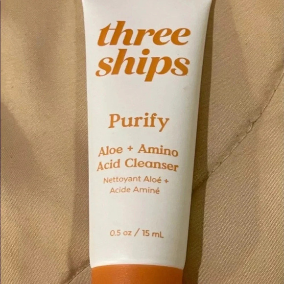 Three Ships Purify Aloe+Amino Acid Cleanser 0.5 oz - Picture 3 of 10
